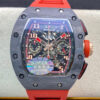 Richard Mille RM011 KV Factory V3 Carbon Fiber Case JF Replica Watches - JF Replica