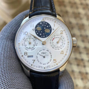 IWC Portuguese Perpetual Calendar IW503406 APS Factory White Dial JF Replica Watches - JF Replica
