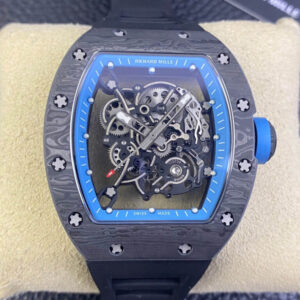 Richard Mille RM055 NTPT BBR Factory Black Strap JF Replica Watches - JF Replica
