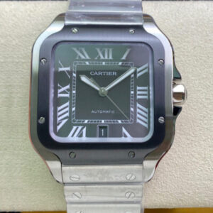 Cartier Santos WSSA0037 GF Factory V2 Stainless Steel Strap JF Replica Watches - JF Replica