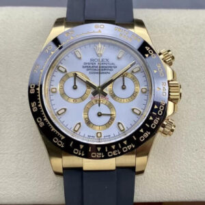 Rolex Cosmograph Daytona M116518LN-0041 Clean Factory Black Rubber Strap JF Replica Watches - JF Replica