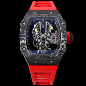 Richard Mille RM27-03 Rafael Nadal Tourbillon RM Factory Red Strap JF Replica Watches - JF Replica