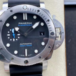 Panerai Submersible PAM01229 VS Factory Black Strap JF Replica Watches - JF Replica
