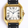 Cartier Santos WGSA0009 GF Factory V2 Yellow Gold Bezel JF Replica Watches - JF Replica