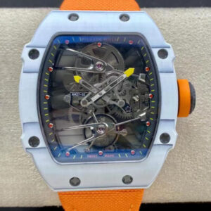 Richard Mille RM27-02 RM Factory Tourbillon Orange Strap JF Replica Watches - JF Replica