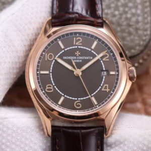 Vacheron Constantin Fiftysix 4600E/000R-B576 ZF Factory Rose Gold Bezel JF Replica Watches - JF Replica