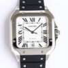 Cartier Santos WSSA0018 GF Factory V2 White Dial JF Replica Watches - JF Replica
