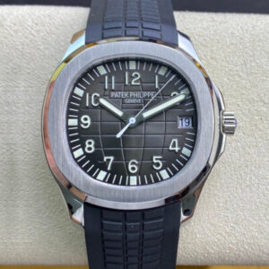 Patek Philippe Aquanaut 5165A 38MM ZF Factory Black Strap JF Replica Watches - JF Replica
