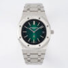 Audemars Piguet Royal Oak 16202PT.OO.1240PT.01 ZF Factory Titanium Green Dial JF Replica Watches - JF Replica