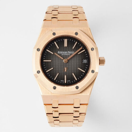 Audemars Piguet Royal Oak 16202OR.OO.1240OR.01 ZF Factory Rose Gold Strap JF Replica Watches - JF Replica