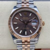 Rolex Datejust M126331-0002 VS Factory Brown Dial JF Replica Watches - JF Replica