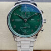 IWC Portugieser IW371615 ZF Factory Green Dial JF Replica Watches - JF Replica