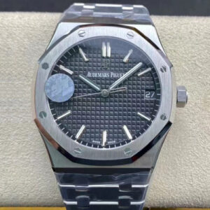 Audemars Piguet Royal Oak 15500ST.OO.1220ST.03 ZF Factory V2 Version Black Dial Titanium Case JF Replica Watches - JF Replica