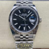 Rolex Datejust M126234-0015 36MM Clean Factory Black Dial Stainless Steel Strap JF Replica Watches - JF Replica