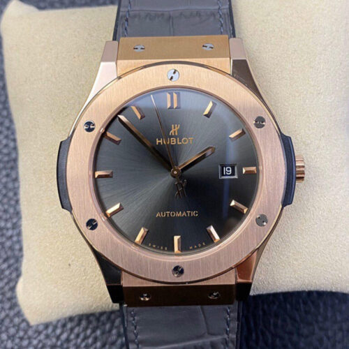 Hublot Classic Fusion 542.OX.7081.LR 42MM WWF Factory Gray Strap JF Replica Watches - JF Replica