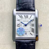 Cartier Tank W5200027 AF Factory Silvery Bezel JF Replica Watches - JF Replica
