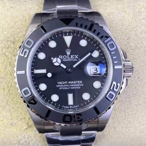 Rolex Yacht Master M226627-0001 42MM EW Factory Black Titanium Case JF Replica Watches - JF Replica