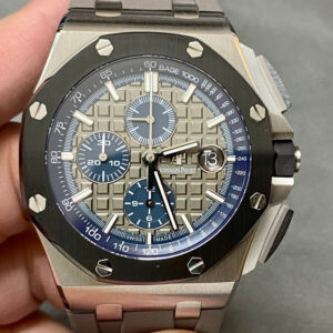 Patek Philippe Nautilus 5724R-001 GR Factory Brown Leather Strap Replica Watch