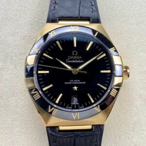 SBF Omega Constellation 131.63.41.21.01.001 VS Factory Black Leather Strap JF Replica Watches - JF Replica