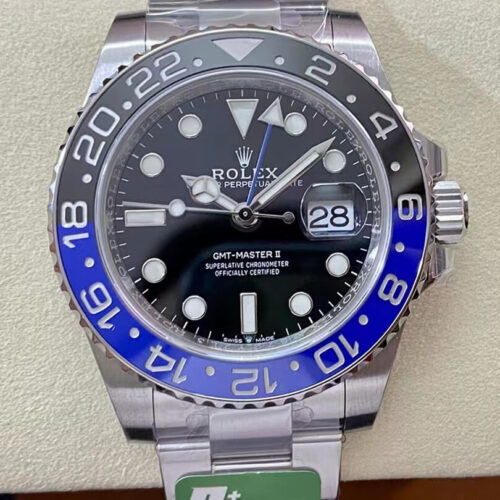 Rolex GMT Master II M126710blnr-0003 C+ Factory Stainless Steel Strap JF Replica Watches - JF Replica