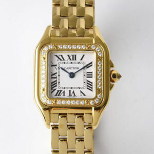 Panthere De Cartier WJPN0015 22MM BV Factory Stainless Steel Bezel JF Replica Watches - JF Replica