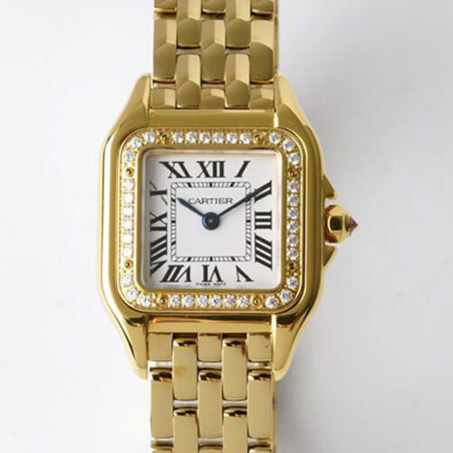 Panthere De Cartier WJPN0015 22MM BV Factory Stainless Steel Bezel JF Replica Watches - JF Replica