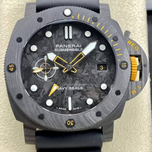 Panerai Submersible PAM1324 VS Factory Carbon Fiber Case JF Replica Watches - JF Replica