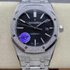Audemars Piguet Royal Oak 15410 APS Factory Black Dial JF Replica Watches - JF Replica