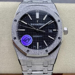 Audemars Piguet Royal Oak 15410 APS Factory Black Dial JF Replica Watches - JF Replica