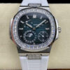 Patek Philippe Nautilus 5712GR GR Factory White Rubber Strap JF Replica Watches - JF Replica