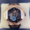 Hublot Big Bang Sang Bleu II 418.OX.1108.RX.MXM19 BB Factory Black Strap JF Replica Watches - JF Replica