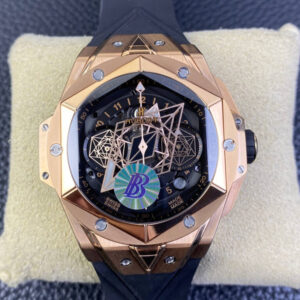 Hublot Big Bang Sang Bleu II 418.OX.1108.RX.MXM19 BB Factory Black Strap JF Replica Watches - JF Replica