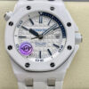 Audemars Piguet Royal Oak Offshore 15707CB.OO.A010CA.01 APS Factory White Ceramic JF Replica Watches - JF Replica