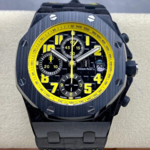 Audemars Piguet Royal Oak Offshore 26176FO.OO.D101CR.02 JJF Factory Black Strap JF Replica Watches - JF Replica
