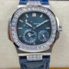 Patek Philippe Nautilus 5724G-001 GR Factory Blue Dial JF Replica Watches - JF Replica