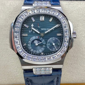 Patek Philippe Nautilus 5724G-001 GR Factory Blue Dial JF Replica Watches - JF Replica