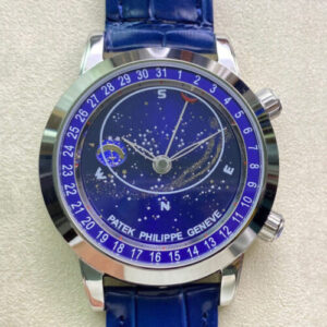 Patek Philippe Grand Complications 6102P-001 AI Factory Stainless Steel Bezel JF Replica Watches - JF Replica