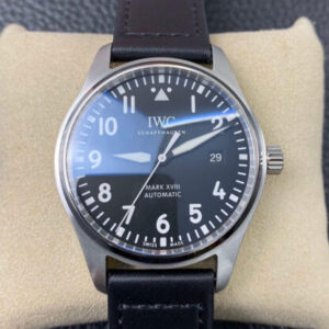 IWC Pilot IW327001 V7 Factory Black Strap JF Replica Watches - JF Replica
