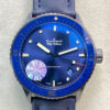 Blancpain Fifty Fathoms 5000-0240-O52A GF Factory Blue Fabric Strap JF Replica Watches - JF Replica