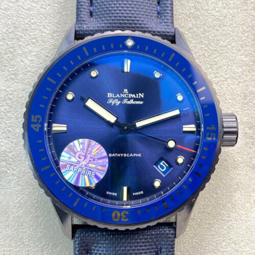 IWC Portugieser IW371601 ZF Factory Blue Dial Leather Strap JF Replica Watches - JF Replica