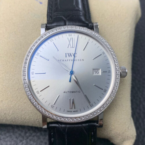 IWC Portofino IW356514 V7 Factory Leather Strap JF Replica Watches - JF Replica