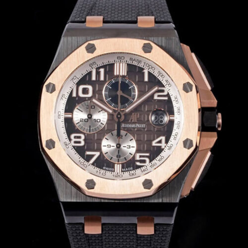 Audemars Piguet Royal Oak Offshore 26405NR.OO.A002CA.01 RS Factory Black Fabric Strap JF Replica Watches - JF Replica