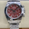 Rolex Cosmograph Daytona 116589 Clean Factory Pomegranate Diamond Dial JF Replica Watches - JF Replica
