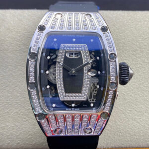 Richard Mille RM07-01 RM Factory Black Rubber Strap JF Replica Watches - JF Replica