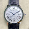 RONDE DE CARTIER W6701010 AF Factory Leather Strap JF Replica Watches - JF Replica