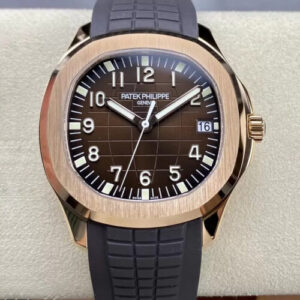 Patek Philippe Aquanaut 5167R-001 3K Factory V2 Rubber Strap JF Replica Watches - JF Replica
