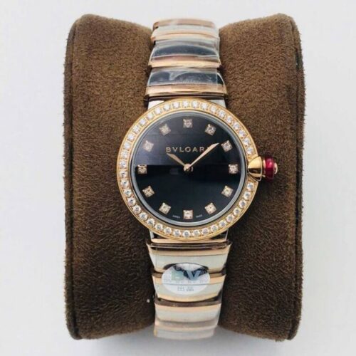 Bvlgari LVCEA BV Factory Diamond-Set Bezel JF Replica Watches - JF Replica