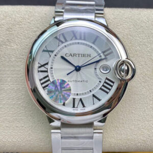 Ballon Bleu De Cartier W69012Z4 42MM AF Factory Silver Strap JF Replica Watches - JF Replica