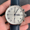 IWC Portugieser IW371446 ZF Factory V2 Blue Leather Strap JF Replica Watches - JF Replica