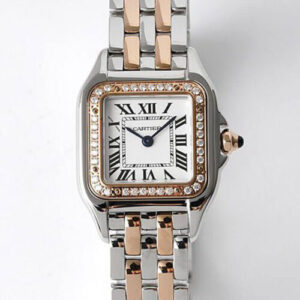 Panthere De Cartier W3PN0006 22MM BV Factory White Dial JF Replica Watches - JF Replica
